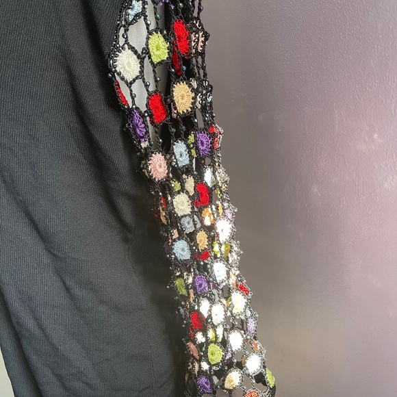 Joseph A. Embroidering cardigan with scarf - Picture 7 of 8